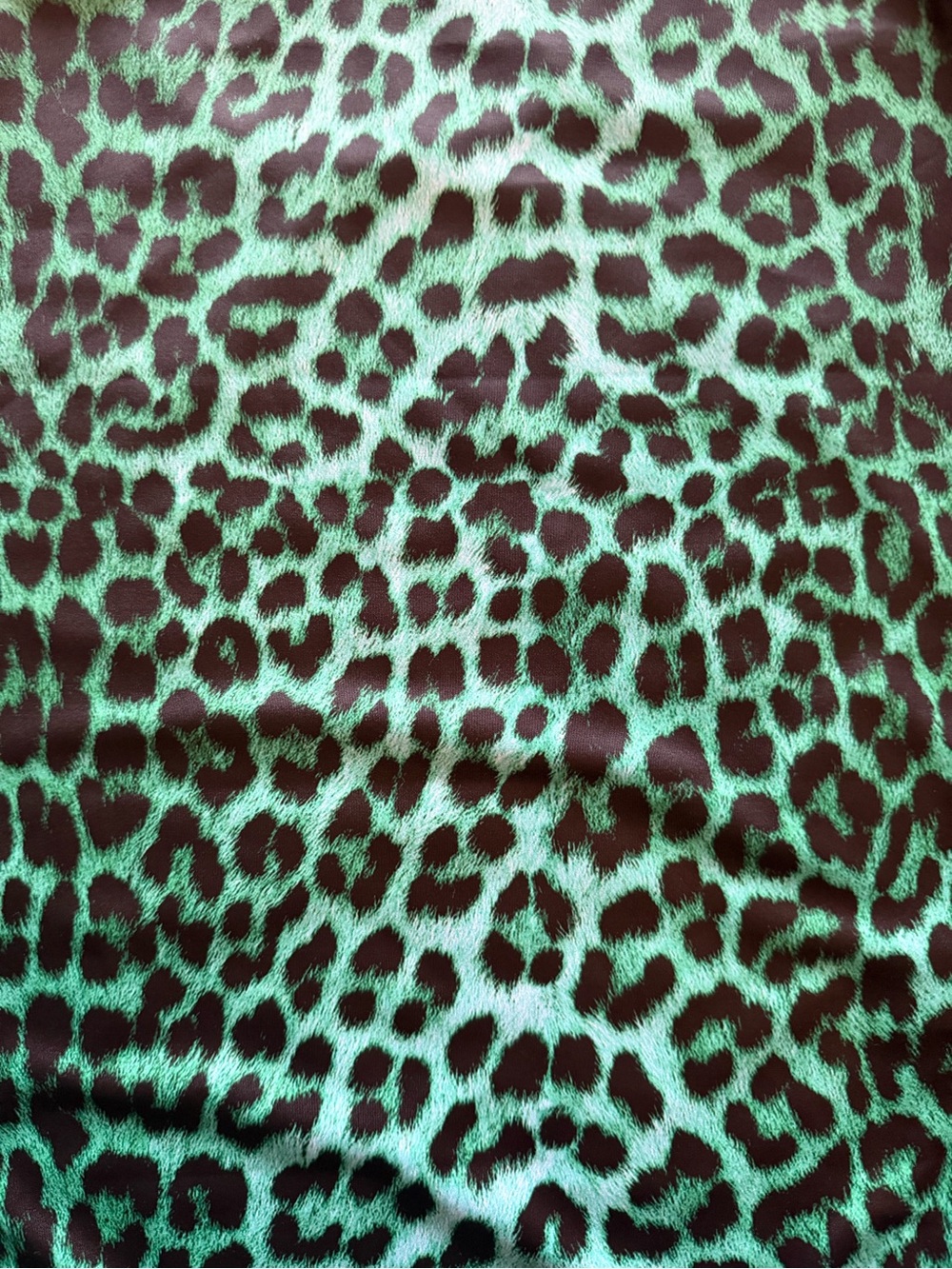 Blackmilk Claws Out Green Leopard Print One-Piece Swimsuit - Picture 6 of 8
